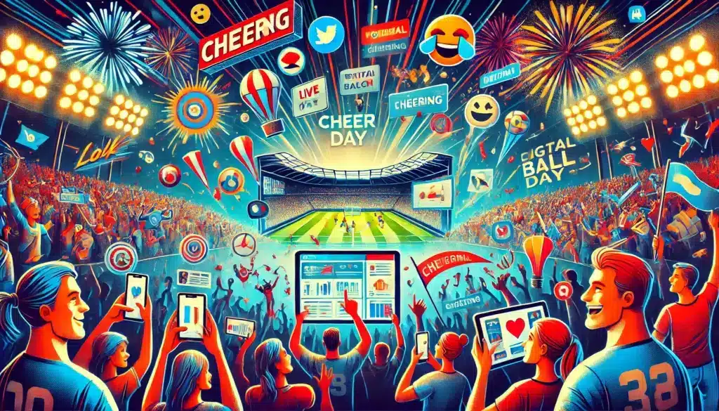 พลังแห่งการเชียร์ในยุคดิจิทัล: การสร้างความสุขผ่านวันแห่งการเชียร์และบทบาทของแพลตฟอร์มออนไลน์